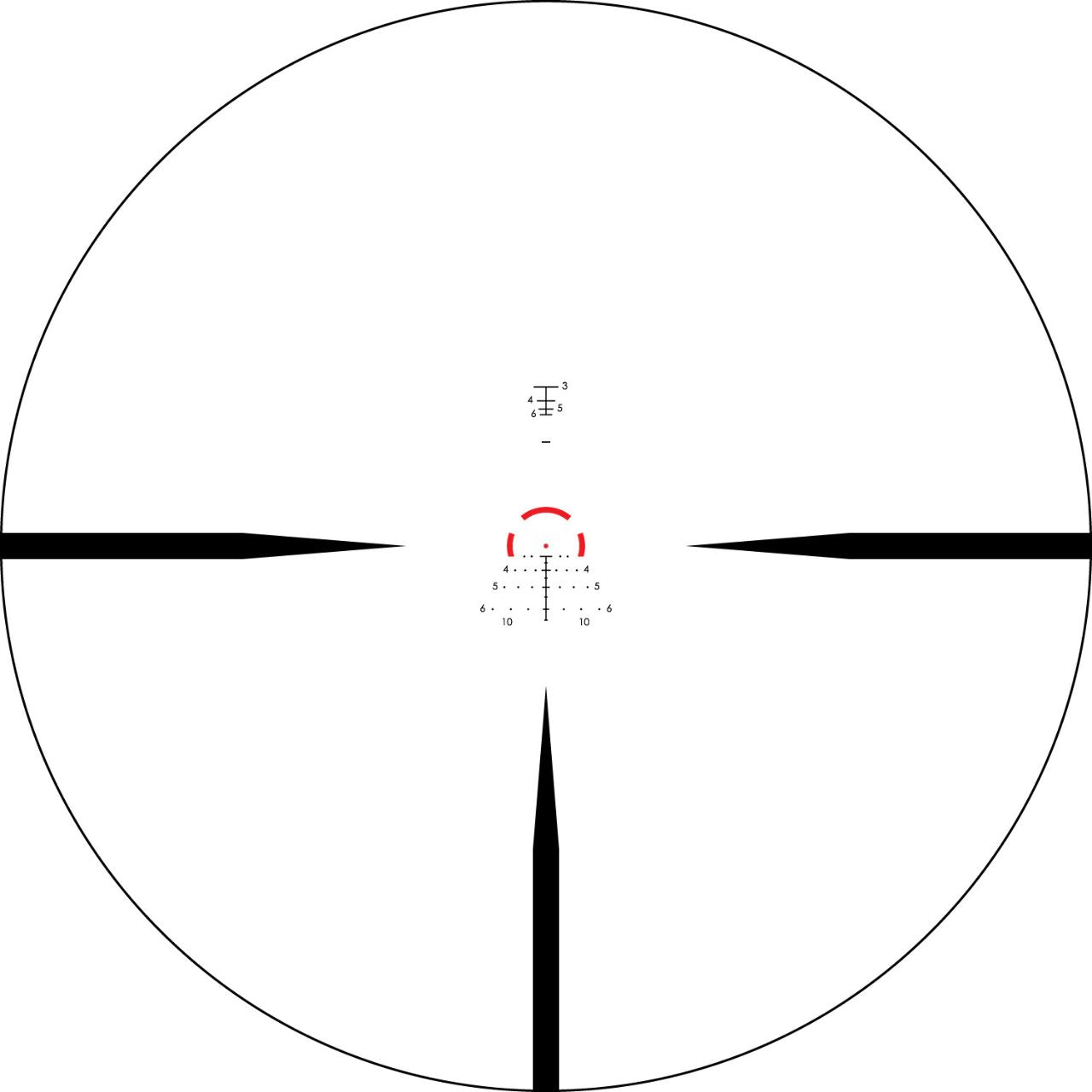 Vortex Strike Eagle 1-8x24 AR-BDC3 Zielfernrohr